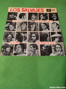 Vinyl records: Los Salvajes - Todo negro+ 3